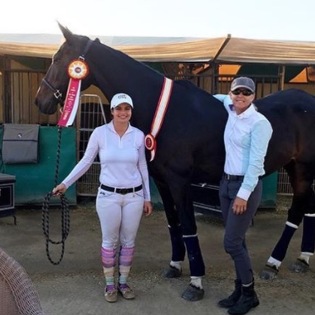 Katie Rotunno and Modena completed Blenheim's Fall Tournament with a Reserve Champion in the USHJA Adult Jumper Zone 9/10 Championship.